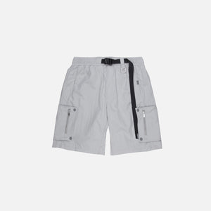 C2H4 Side Pockets Track Shorts - Light Grey