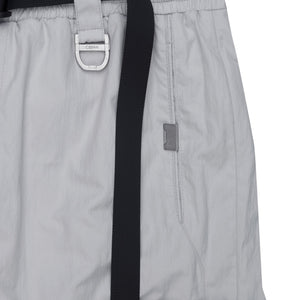 C2H4 Side Pockets Track Shorts - Light Grey
