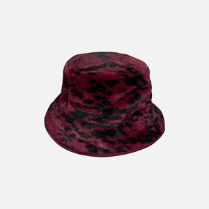 adidas x IVP Park Reversible Fur Bucket Hat - Cherry Wood