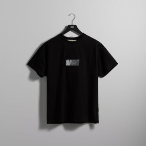 Kith for Advisory Board Crystals Holographic Classic Logo Tee - Anthracite Black