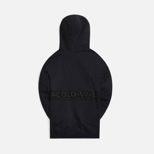 A Cold Wall Logo Embroidery Hoodie - Black