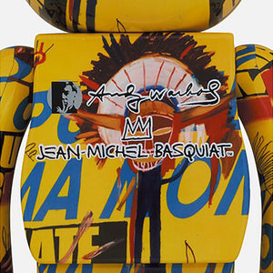 BearBrick Andy Warhol x Jean-Michel Basquiat #3 1000%