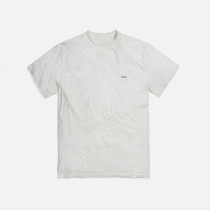 C2H4 Crooked Panelled Tee - Forst Grey