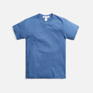 Comme Des Garçons Shirt Fabric Dyed Cotton Jersey - Light Blue