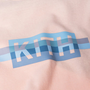 Kith Classic Strike Logo Tee - Pink