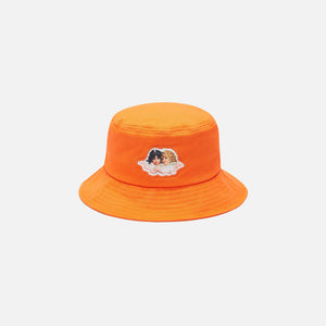 Fiorucci Angel Patch Bucket Hat - Orange