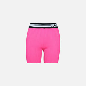 GCDS Knit Shorts - Pink Fluo