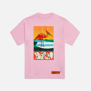 Heron Preston Tee OS Heron Abstract - Pink Orange