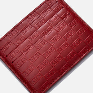 Kith Card Case - Red
