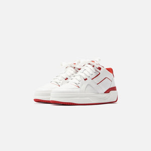 Just Don JD3 Low Basketball - White / Red