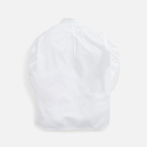 Junya Watanabe Man Cotton Broad L/S Shirt - White / Red