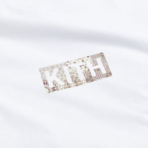 Kith Mauve Tile Classic Logo Tee - White