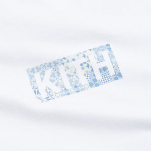 Kith Blue Tile Classic Logo Tee - White