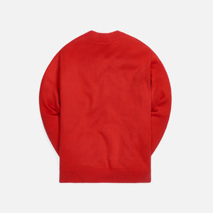 Kith for The Simpsons Lisa Intarsia Sweater - Red