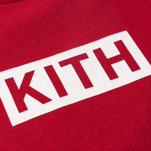 Kith Classic Logo Tee - Red