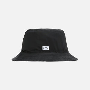 Kith Deconstructed Bandana Bucket Hat - Black