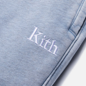 Kith Overdyed Heather Williams I Sweatpant - Light Indigo