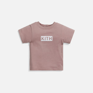 Kith Kids Baby Classic Logo Tee - Dusty Quartz