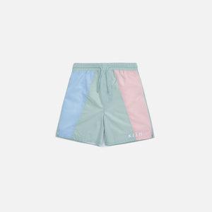 Kith Kids Park Shorts - Teal / Multi