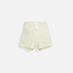 Kith Kids Baby Sunwashed Classic Shorts - Yellow