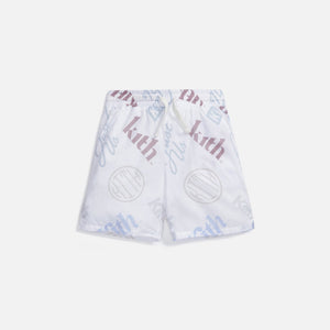 Kith Kids Seersucker Shorts - White / Multi