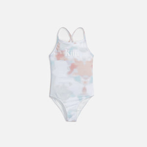 Kith Kids One Piece Swimsuit - Chalk / Multi