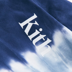 Kith Kids Tie Dye Hoodie Dress - Blue / Multi