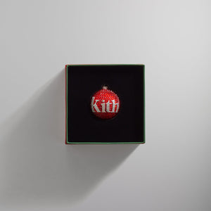 Kith for Swarovski Kithmas Ball Ornament - Red