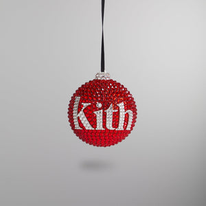 Kith for Swarovski Kithmas Ball Ornament - Red