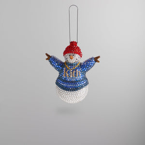 Kith for Swarovski Kithmas Snowman Ornament - Multi