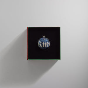 Kith for Swarovski Kithmas Ball Ornament - Navy