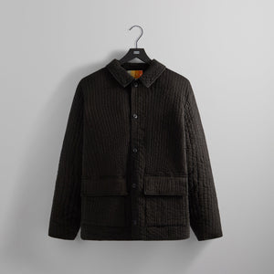 Kith Hayward Quilted Coaches Jacket - Black