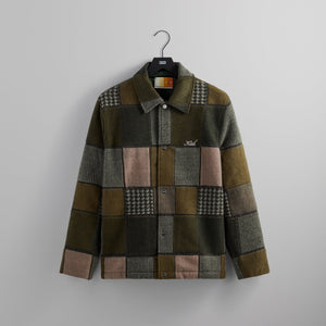 Kith Patchwork Wool Coaches Jacket - Canopy