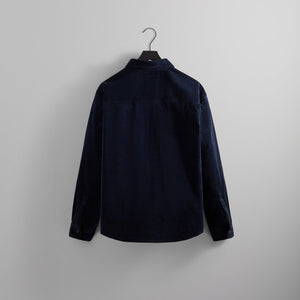 Kith Velour Tweed Apollo Shirt - Nocturnal