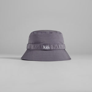 Kith Wrinkle Nylon Serif Bucket Hat - Vision