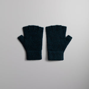Kithmas Cable Knit Fingerless Gloves - Stadium