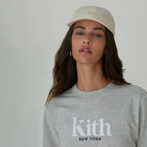 Kith Women Mott New York Tee II - Pavement Heather