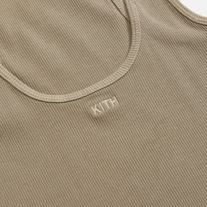 Kith Women Anthea Ribbed Tank - Canvas