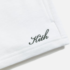 Kith Women Erika Script Logo Shorts - White