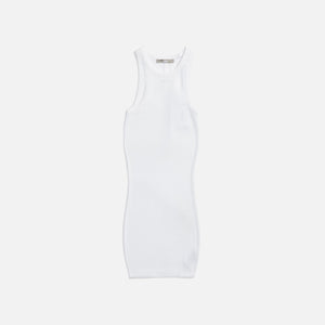 Kith Women Lyra High Neck Ribbed Mini Dress - White