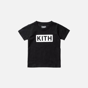 Kidset Kith Logo Tee - Black / White