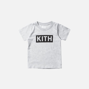 Kidset Kith Logo Tee - Grey / Black