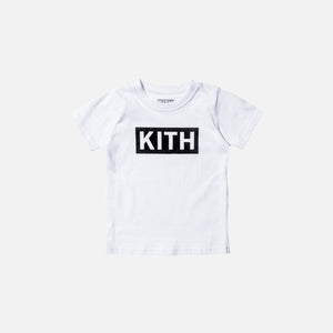 Kidset Kith Logo Tee - White / Black