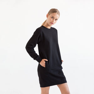 Kith Kaylee L/S Sweatshirt Dress - Meteorite
