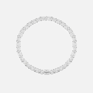 Le Gramme 347g Polished Entrelac Necklace - Silver