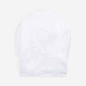 Moncler L/S Graphic Tee - White