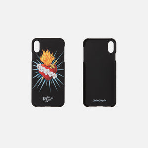Palm Angels Sacred Heart iPhone Case XS Max - Black