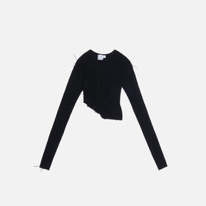 Sami Miro Vintage Asymmetric Long Sleeve - Black