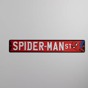 Kith Memorabilia Spider-Man Street Sign