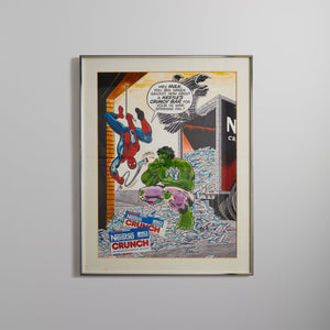 Kith Memorabilia Original Artwork for Nestle/Marvel Campaign